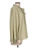 Pleione 100% Polyester Green Long Sleeve Blouse Size L - photo 4