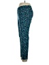 Talbots Print Teal Blue Active Pants Size 8 - photo 5