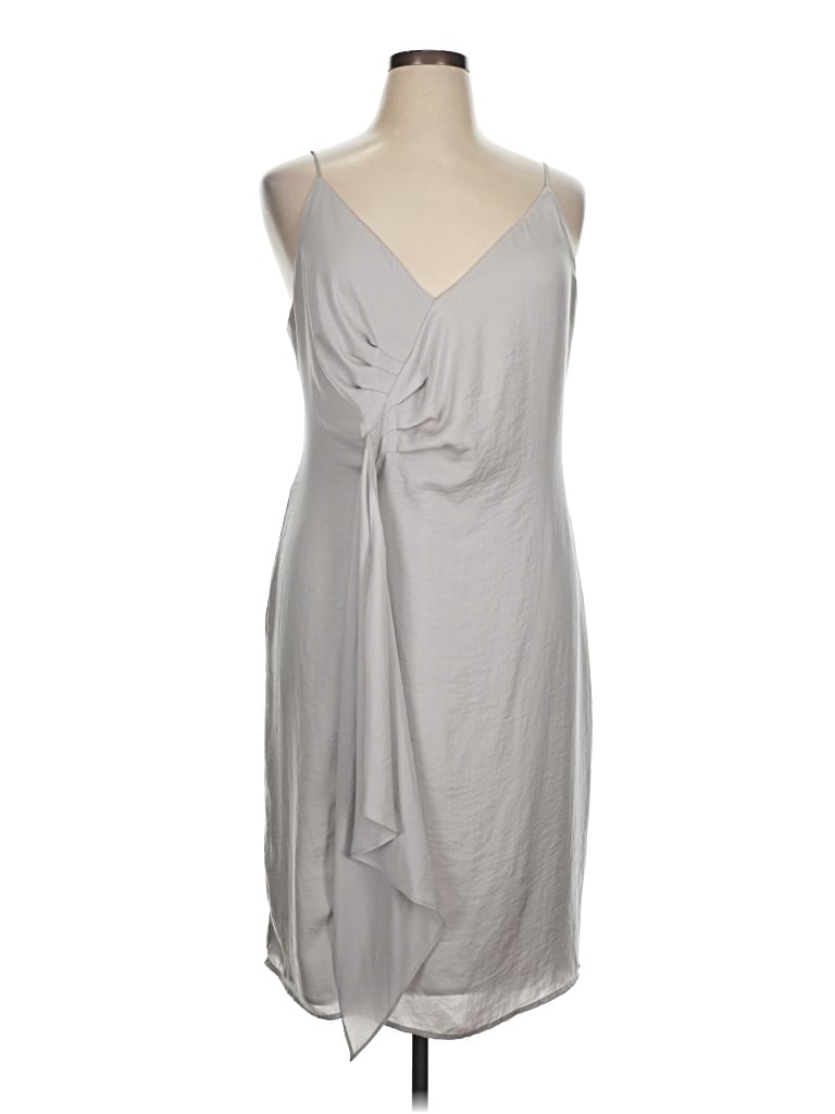 Pre-owned Express Cocktail Dress In Gray