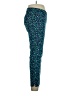 Talbots Print Teal Blue Active Pants Size 8 - photo 4