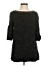 Gianni Bini Black 3/4 Sleeve Blouse Size 6 - photo 1