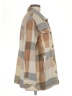 Lucky Brand Plaid Tan Coat Size M - photo 4