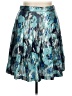 J.Crew Print Blue Casual Skirt Size 14 - photo 1