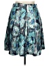 J.Crew Print Blue Casual Skirt Size 14 - photo 2