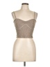 Zara Tan Sleeveless Top Size L - photo 1