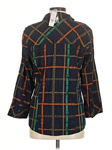 7th Avenue Design Studio New York & Company 3/4 Sleeve Button-Down Shirt (view 2)