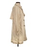 Evereve 100% Lyocell Tan Trenchcoat Size S - photo 4