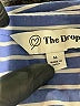 The Drop Stripes Blue Long Sleeve Button-Down Shirt Size M - photo 7