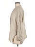 Zara Tan 3/4 Sleeve Button-Down Shirt Size M - photo 5