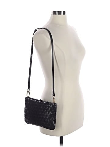 Madewell The Puff Crossbody Bag: Woven Leather Edition (view 2)
