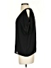 Lush 100% Polyester Black Short Sleeve Top Size S - photo 5