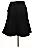 Zara Basic 100% Cotton Solid Black Formal Skirt Size XL - photo 2