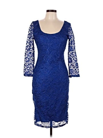 Bailey Blue Cocktail Dress (view 1)