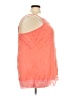 Maurices 100% Polyester Orange Sleeveless Blouse Size 28 (4) - photo 4