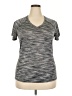 RBX 100% Polyester Gray Active T-Shirt Size 2X - photo 1