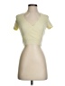 Wilfred Yellow Short Sleeve Turtleneck Size XS - photo 1