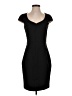 H&M Solid Black Cocktail Dress Size 6 - photo 1