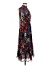 Aqua 100% Polyester Floral Black Cocktail Dress Size S - photo 4
