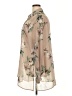 JLUXLABEL Floral Tan 3/4 Sleeve Blouse Size XXL - photo 5