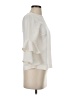 J.Crew 100% Polyester Ivory 3/4 Sleeve Blouse Size 00 - photo 4
