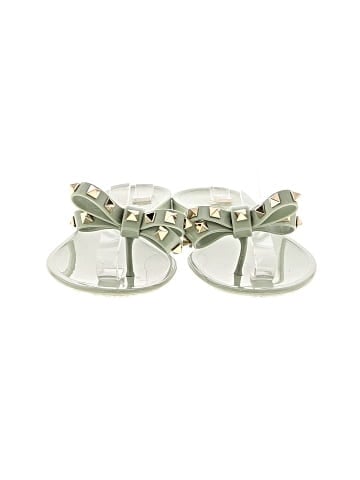 Valentino Garavani PVC jelly Rockstud thong Sandals (view 2)
