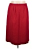 0039 Italy 100% Polyester Solid Red Formal Skirt Size 20 - photo 1