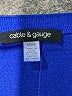 Cable & Gauge Blue Pullover Sweater Size L - photo 7