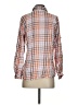 CAbi Plaid Orange Long Sleeve Button-Down Shirt Size S - photo 2