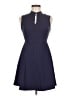 Unbranded Solid Blue Casual Dress Size M - photo 1