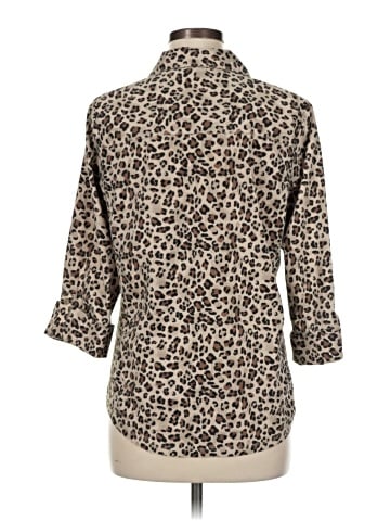 Cathy 3/4 Sleeve Button-Down Shirt (view 2)