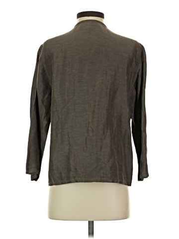 Eileen Fisher Long Sleeve Blouse (view 2)