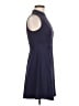 Unbranded Solid Blue Casual Dress Size M - photo 4