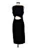 Gap Solid Black Casual Dress Size M - photo 2