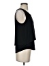 Ann Taylor LOFT 100% Polyester Black Sleeveless Blouse Size S - photo 4