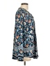 Daniel Rainn 100% Polyester Blue Long Sleeve Blouse Size L - photo 4