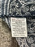 Fun2Fun 100% Rayon Black 3/4 Sleeve Blouse Size L - photo 8