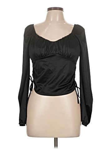 madden nyc Long Sleeve Blouse (view 1)