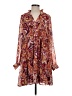 1.State Paisley Burgundy Casual Dress Size S - photo 1