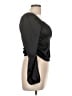 madden nyc Black Long Sleeve Blouse Size L - photo 4