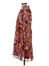 1.State Paisley Burgundy Casual Dress Size S - photo 5