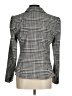 Maison d' Amelie Plaid Gray Blazer Size M - photo 2