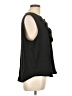 J.Crew 100% Polyester Black Sleeveless Blouse Size L - photo 4