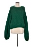 Yllw 100% Acrylic Solid Green Pullover Sweater Size M - photo 1