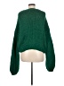 Yllw 100% Acrylic Solid Green Pullover Sweater Size M - photo 2