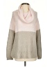 Wooden Ships Color Block Pink Pullover Sweater Size Sm - Med - photo 1