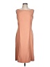 Talbots Solid Tan Casual Dress Size 10 - photo 1