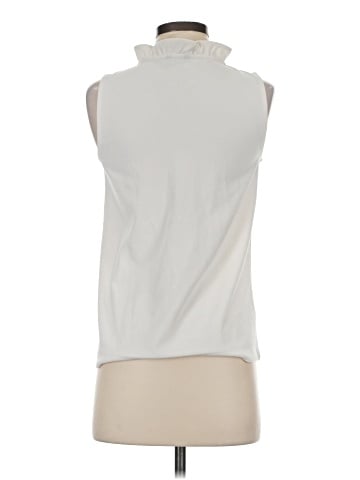 Ann Taylor Sleeveless Button-Down Shirt (view 2)