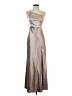 Birdy Grey Metallic Silver Cocktail Dress Size XS - photo 1