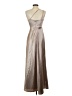 Birdy Grey Metallic Silver Cocktail Dress Size XS - photo 2