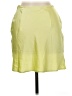 RUMOURS Solid Yellow Casual Skirt Size M - photo 2